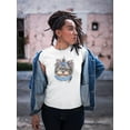 thumbnail image 2 of Lovely Yorkie Terrier Sketch T-Shirt Women -Image by Shutterstock, Female Large, 2 of 4