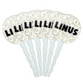 thumbnail image 1 of Linus Cupcake Picks Toppers - Set of 6 - Mutlicolored Speckles, 1 of 1