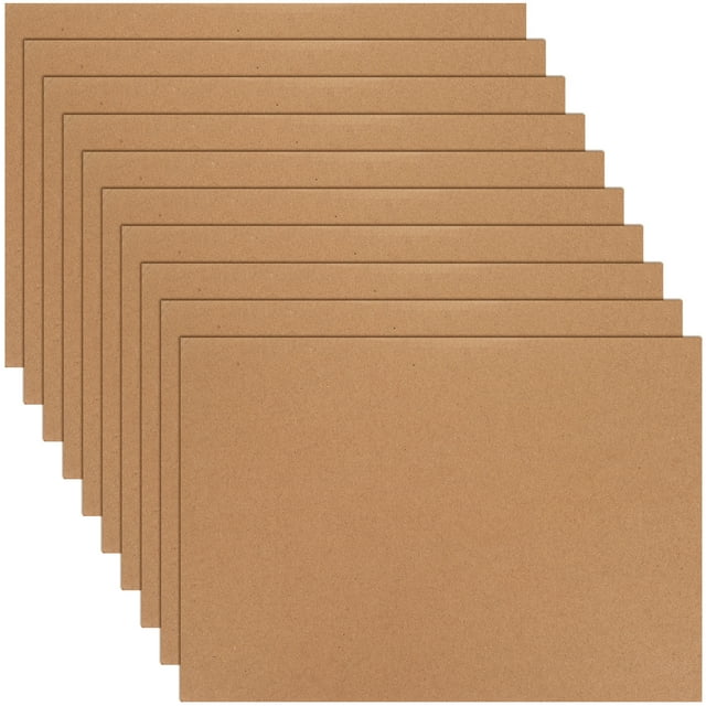 Miangastore 10 Sheets of Corrugated Package Box Carrying Box Shipping Corrugated Board for Packaging Box Delivery Bottle
