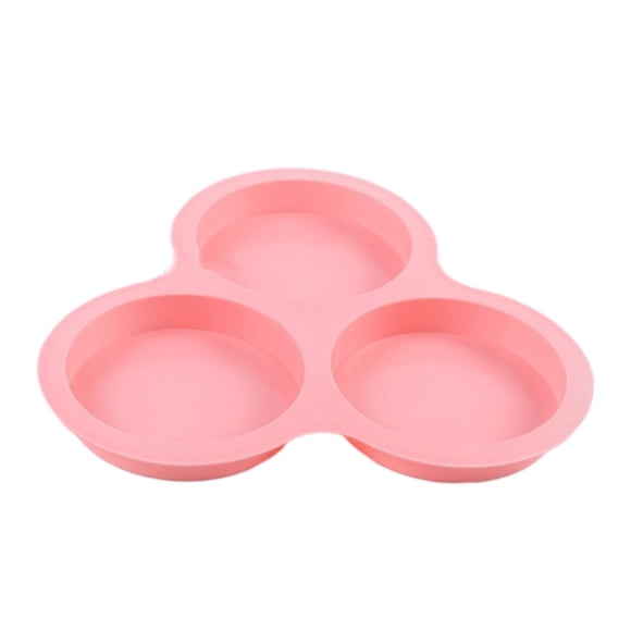 Bewildely Molde para hornear hecho con silicona, no tóxico y ecológico, resistente y duradero, molde para huevos de silicona Herramientas y accesorios para hornear rosa