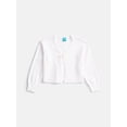 thumbnail image 7 of Wonder Nation Girls Bow Front Cardigan with Long Sleeves, Sizes 4-18 & Plus, 7 of 7
