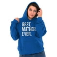 thumbnail image 3 of Best Mom Ever Cute Happy Mothers Day Hoodie Sweatshirt Women Brisco Brands M, 3 of 6