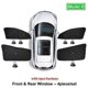 thumbnail image 1 of Car Sun Shade for Tesla Model 3 Y X S 2017-2023 Front Side Window Custom Sunshade Cover with Suction Rear Windshield Accessories, 1 of 5