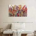thumbnail image 2 of Elephant Stock Variety Of Flowers Ii Wall Art - Horizontal Multi Panel Canvas - Living Room Wall Decor - Floral And Botanical Multi Panel - Red And Green Decor By Tim O'toole - 38" x 24", 2 of 4
