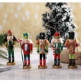 thumbnail image 2 of segolike 5 Pcs Jouet Soldat Casse-Noisette Traditionnel Décoration Colorée, 2 of 9