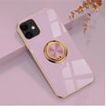 thumbnail image 5 of Luxurious Stylish shell â•'iPhone 13 Proâ•'with ring stand function Gold, 5 of 5