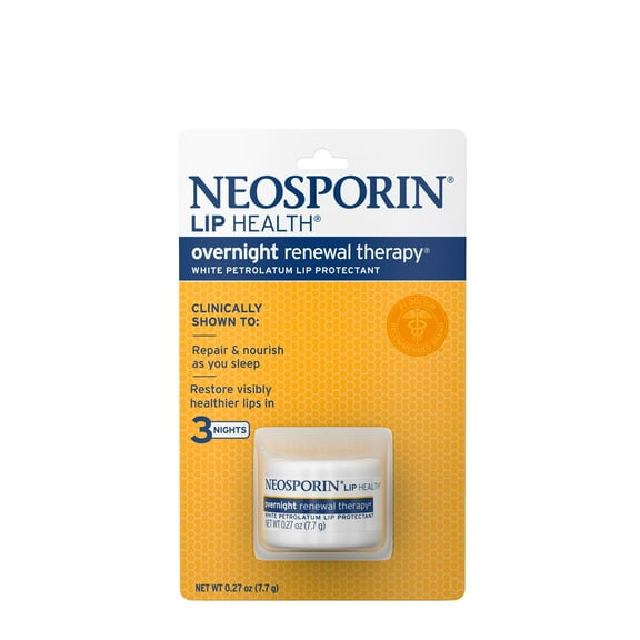 NEOSPORIN Lip Health Overnight Renewal Therapy Lip Protectant, 0.27 oz