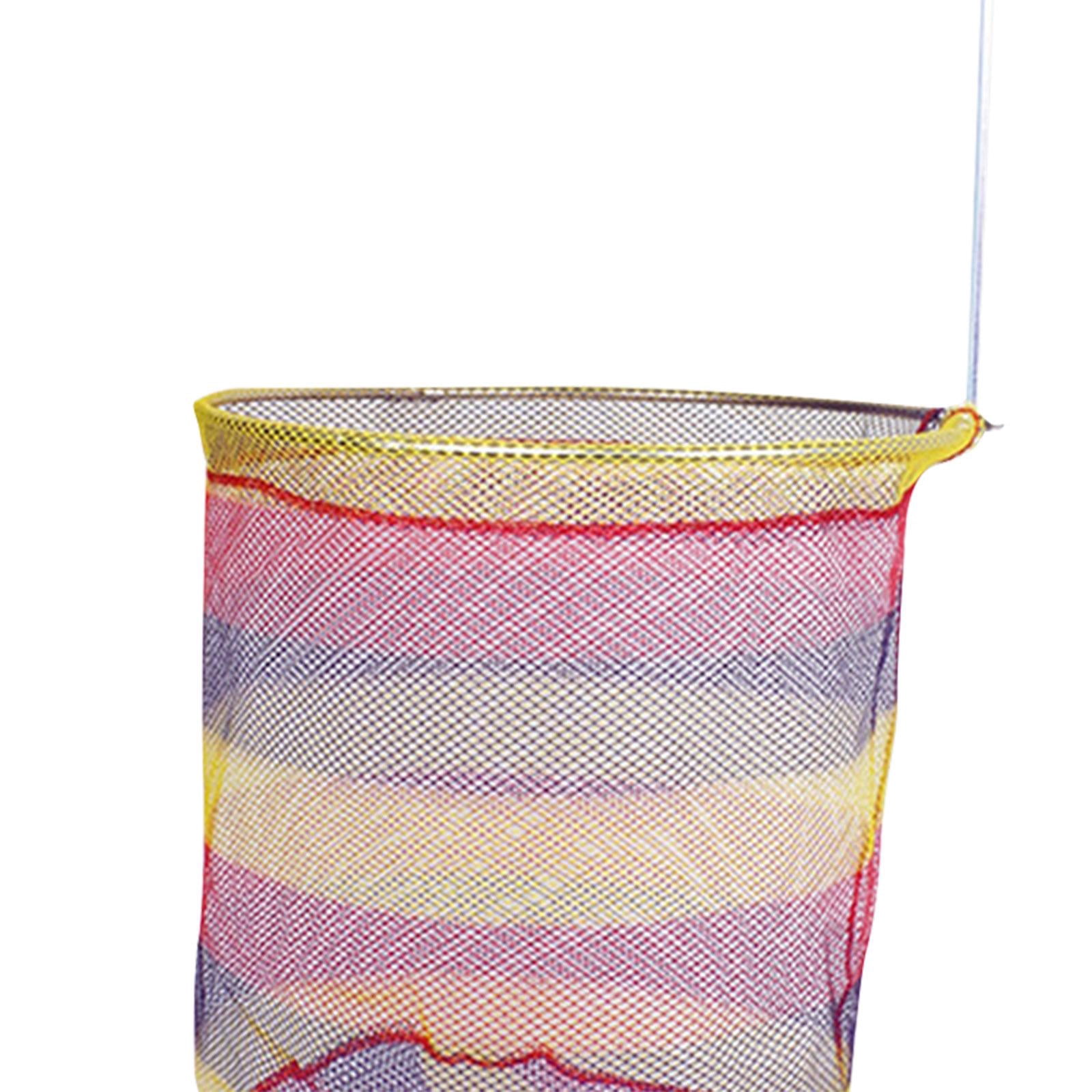 Wswqop Fly Fishing Net Fish Basket Fishing Netting Decor Fishing Landing Nets Head 50cm