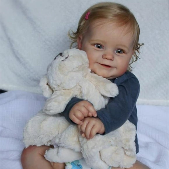 Muñeca Reborn, Pinky Reborn, realista, niña de 20 pulgadas con accesorios