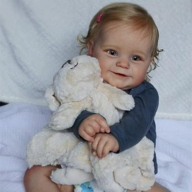 Muñeca Reborn, Pinky Reborn, realista, niña de 20 pulgadas con accesorios