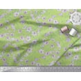 thumbnail image 3 of Soimoi Cotton Poplin Fabric Leaves & Wild Flower Floral Print Fabric by The Yard 42 Inch Wide, 3 of 3