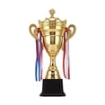 thumbnail image 2 of Coupe Trophée d'Or pour Championnats Sportifs et Récompenses - Trophée de Compétition en Métal pour Tournois et Événements, 2 of 6
