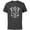 Charcoal, variant on Disney Haunted Mansion Movie Gracey Manor Shield Crest - Short Sleeve Cotton T-Shirt for Adults - Customized-Black
