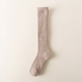 thumbnail image 2 of Winter Stocking Stocking Lady Stocking Striped Candy Coloured Coral Stocking With Thick Warm Floor, 2 of 5