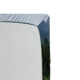 thumbnail image 2 of Ambesonne Landscape Fitted Sheet, Zelenci Pond Slovenia, Twin XL Size, Green Aqua, 2 of 2