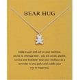 thumbnail image 2 of Silver Necklace for Women Evil Eye Ankh Bow Necklace for Friends Sister Birthday Just Because Christmas Gifts, 2 of 5