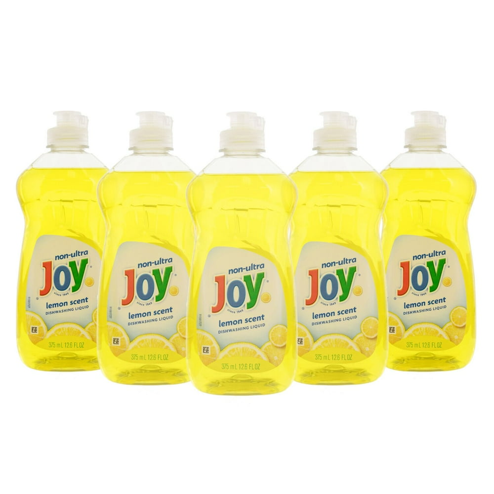 Joy Lemon Scent Dishwashing Liquid Dish Soap JOY20986PK
