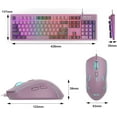 thumbnail image 7 of Gaming Keyboard and Mouse Combo, K1 RGB LED Backlit Keyboard with 104 Key, 7 of 7