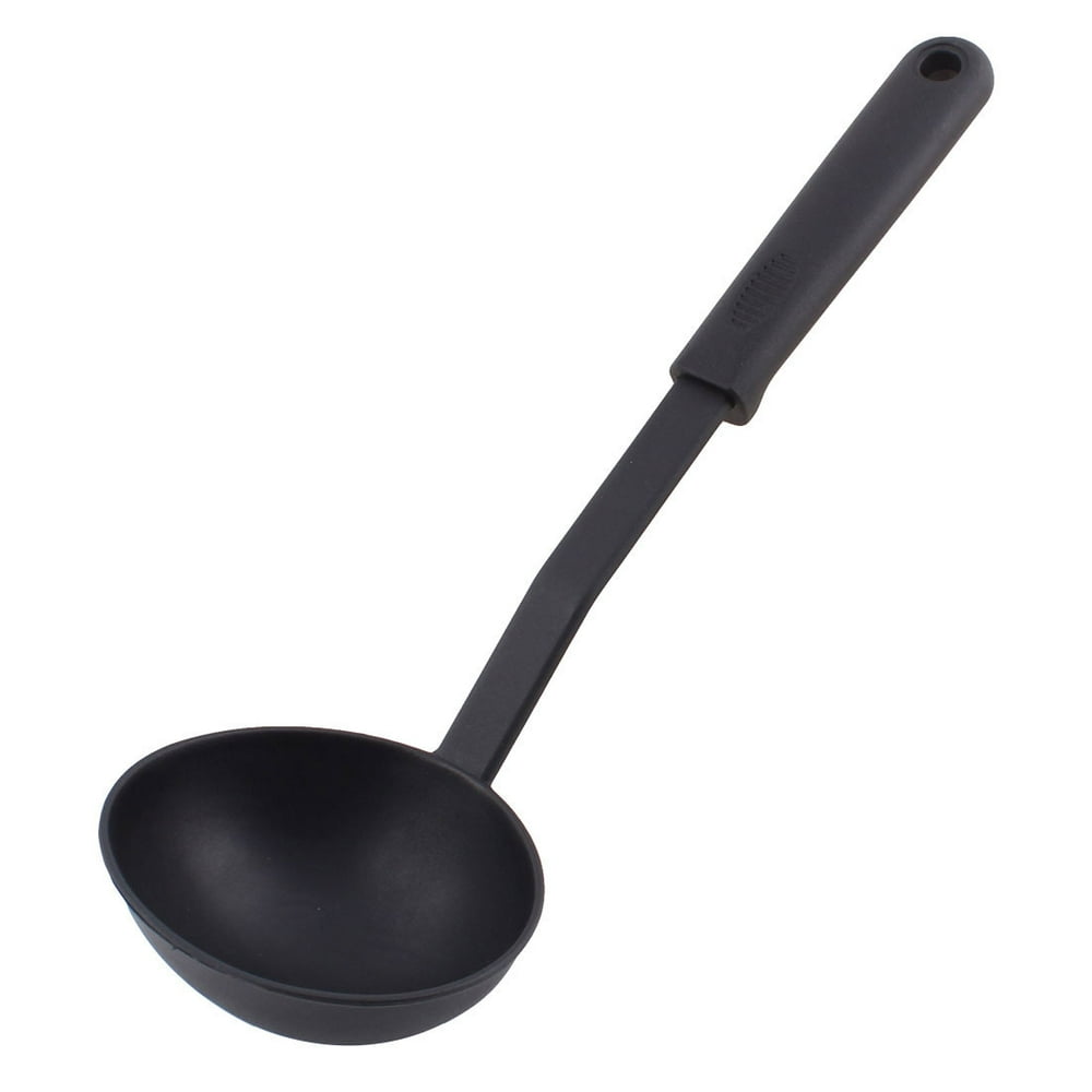 Kitchen Cookware Tableware Plastic Soup Sauce Ladle Spoon Hanging