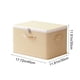 thumbnail image 3 of Caja de almacenamiento plegable de tela con cajones - Organizador de armario con llave para ropa, mantas y juguetes, 3 of 6