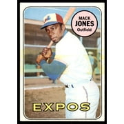 Mack Jones Card 1969 Topps #625