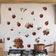 thumbnail image 2 of Adhesivos de pared de PVC con forma de manzana y cereza, fruta fresca, 30 x 90 cm, 2 of 3
