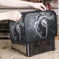 thumbnail image 7 of Kdxio Heart Illustration Print Toaster Cover Bread Machine Cover Fits for Most Standard 2 Slice Toasters,Keep Toaster Free From Dust And Fingerprint Oven Dustproof Cover, 7 of 7