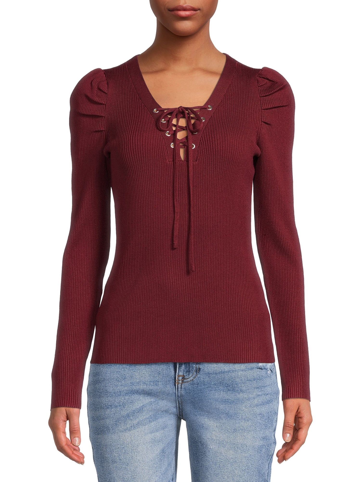 No Boundaries Juniors Lace Up Puff 
