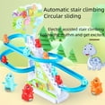 thumbnail image 3 of Rinidicen Dinosaur Slide Toy Set with Lights and Sounds, 3 of 8