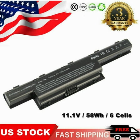 Battery for Acer Aspire 4743G 4551 4741 5741 5750 7750 AS10D31 AS10D51 AS10D61