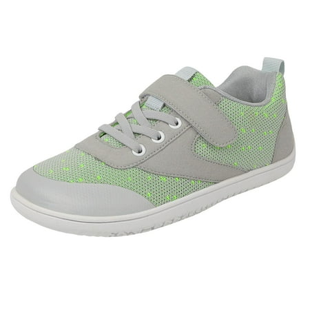 Futezty Sneakers Kids Sports Running Walking Shoes for Toddler Boys Girls(Grey 12.5 Little Kids)
