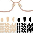 thumbnail image 3 of Coussinets de Nez Antidérapants pour Lunettes Auto-Adhésifs Étanches Réutilisables en Mousse Douce Forme Ovale Accessoires Kit MixteABC(48 Pcs), 3 of 6