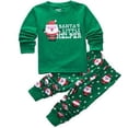 thumbnail image 2 of Ropa de dormir para niños, pijamas para bebés y niñas, ropa de Navidad para niños, camiseta de manga larga + Pantalones, Pijama de algodón de 2 a 7 años P05, 2 of 4