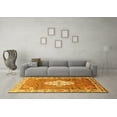 thumbnail image 3 of Ahgly Company Indoor Rectangle Medallion Yellow Traditional Area Rugs, 2' x 3', 3 of 4