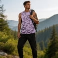 thumbnail image 4 of Mens Tank Tops Summer Sleeveless Camo Printed Tee Cool Workout T-Shirts Beach Novelty Undershirts, 4 of 6