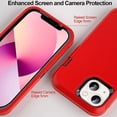 thumbnail image 4 of Entronix Funda Resistente para iPhone 14 Pro, Triple Capa, Resistente a Golpes y Anticaídas, Color Rojo, 4 of 5