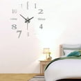 thumbnail image 1 of Frameless DIY Wall Clock Large Modern Design Decor DIY Wall Clock for Home Decorations, 1 of 2