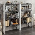 thumbnail image 4 of Merkel 58" 4 Shelf Bookcase, White, 4 of 7