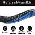 thumbnail image 4 of Bolt Dropper 15"" Black Zip Cable Ties (100 Pack), 120lbs, 4 of 9