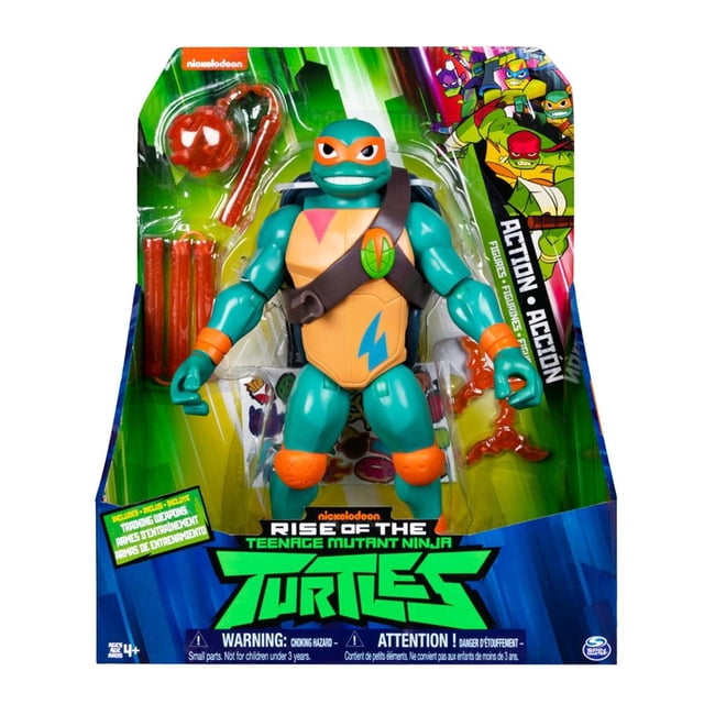 Miguel Ángel Spin Master Rise of The Mutant Ninja Turtles 11 Pulgadas