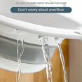 thumbnail image 3 of Portable Sitz Bath Toilet Bidet Tub Hemorrhoid Therapy For Pregnant Women Kit, 3 of 5