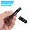 thumbnail image 4 of Uxcell Safety Whistle, Aluminum Outdoor Survival Whistle for Camping, Black 5 Pack, 4 of 5