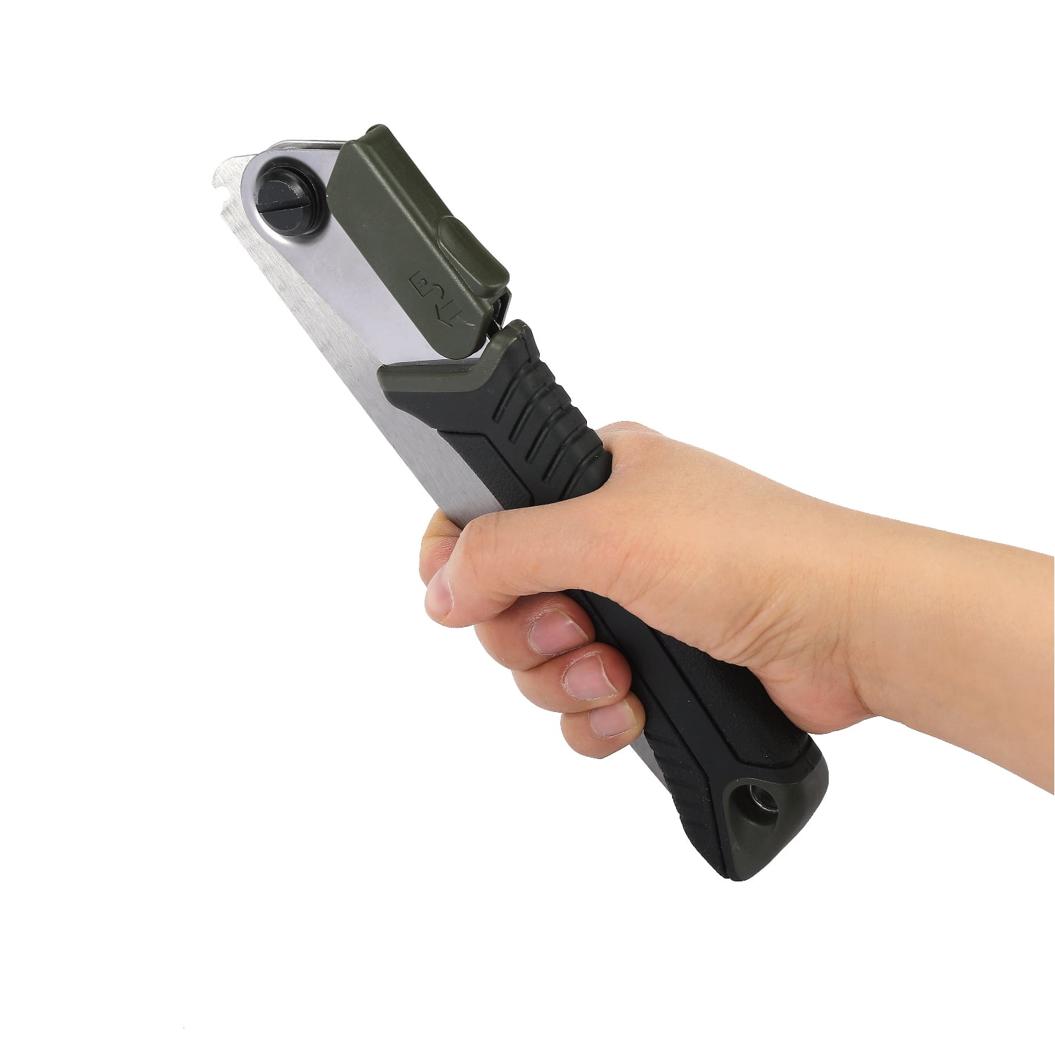 Ozark Trail 7-inch Stainless Steel Folding Handsaw, Silver, New