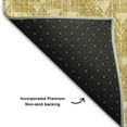 thumbnail image 3 of Addison Rugs Mayfield Washable Transitional Arrows Gold Rectangle Rug, 5' x 7'6", 3 of 6