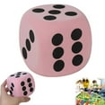 thumbnail image 1 of HLONK Large Foam Dice Color Foam Dice 3.15 Inches Big Dice For Building Educational Math Teaching Pastime Party 6 Foam Dice Anxiety Dice For Stress Rel, 1 of 5