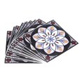 thumbnail image 2 of 10Pcs Self Adhesive PVC Tile Floor Wall Stickers 3D Decal Home Decor 12CM*12CM #5 Tile Stickers, 2 of 9