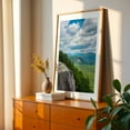 thumbnail image 2 of Cathedral Ledge 02 - Conway New Hampshire Photography Oak Framed Wall Art Print 12 x 18 inches, 2 of 59