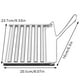 thumbnail image 3 of Hot Dog Roller 5 rodillos salchicha parrilla acero inoxidable salchicha rodillo estante al aire libre parrilla calor uniformemente barbacoa Hot Dog Griller camping barbacoa accesorios con mango, 3 of 4