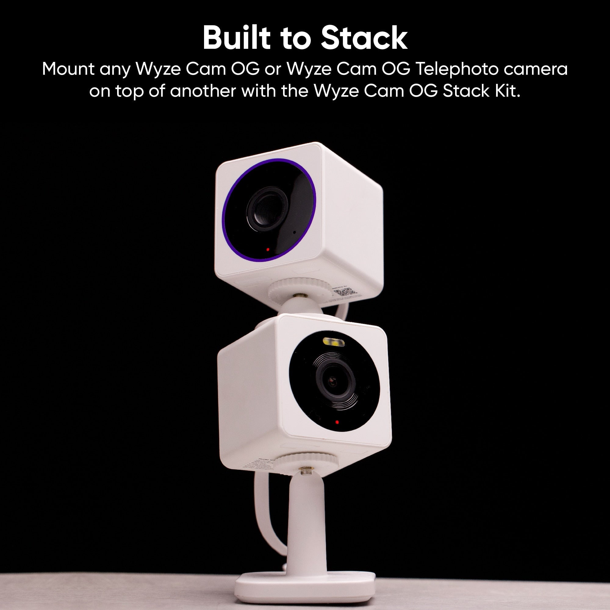 WYZE Security Camera Outdoor, Cam OG 1080p HD Camera for Home Security Indoor Camera, Color Night Vision, Spotlight, 2-Way Audio, Cloud & Local Storage, Black, 1 Pack