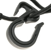 Fuel Helmets 30 in. x 30 in. Max Stretch Cargo Net for ATV, Motorcycle, Boat, Car, Color: Black
